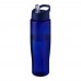 H2O Active® Eco Tempo 700 ml Sportflasche mit Ausgussdeckel. blau, blau