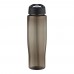 H2O Active® Eco Tempo 700 ml Sportflasche mit Ausgussdeckel. schwarz, kohle