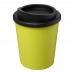 Americano® Espresso 250 ml gerecyclede geïsoleerde beker. Lime, Zwart