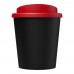 Americano® Espresso Eco 250 ml recycled tumbler. Black, Red