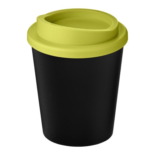 Americano® Espresso Eco 250 ml recycelter Isolierbecher. schwarz, limone