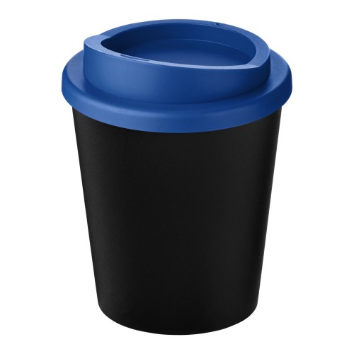 Americano® Espresso Eco 250 ml recycled tumbler. Black, Mid Blue