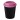 Americano® Espresso Eco 250 ml recycelter Isolierbecher. schwarz, magenta