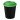 Americano® Espresso Eco 250 ml recycelter Isolierbecher mit auslaufsicherem Deckel. schwarz, grün