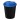 Americano® Espresso Eco 250 ml recycelter Isolierbecher mit auslaufsicherem Deckel. schwarz, mittelblau