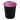 Americano® Espresso Eco 250 ml recycelter Isolierbecher mit auslaufsicherem Deckel. schwarz, magenta