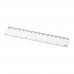 Refari 15 cm Lineal aus recyceltem Kunststoff, weiss Refari 15 cm Lineal aus recyceltem Kunststoff, weiss