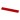 Refari 15 cm Lineal aus recyceltem Kunststoff, rot