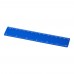 Refari 15 cm recycled plastic ruler, Blue