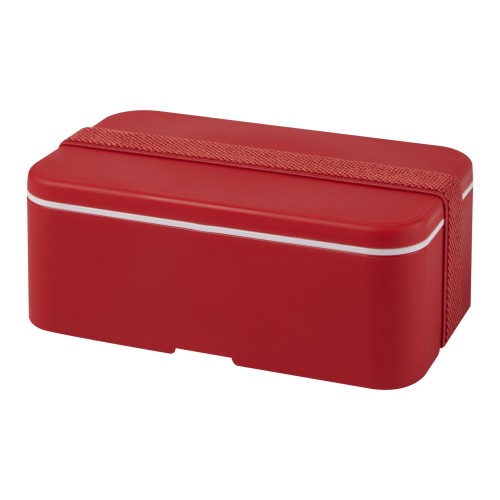 MIYO 700 ml single layer lunch box. Red, Red