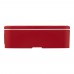 MIYO 700 ml single layer lunch box. Red, Red