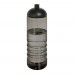 H2O Active® Eco Treble 750 ml Sportflasche mit Stülpdeckel. kohle, schwarz