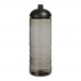 H2O Active® Eco Treble 750 ml Sportflasche mit Stülpdeckel. kohle, schwarz