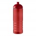 H2O Active® Eco Treble 750 ml Sportflasche mit Stülpdeckel. rot, rot
