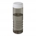 H2O Active® Eco Treble 750 ml screw cap water bottle. Charcoal, White