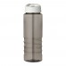 H2O Active® Eco Treble 750 ml spout lid sport bottle. Charcoal, White