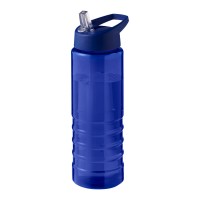 H2O Active® Eco Treble 750 ml drinkfles met tuitdeksel. Blauw, Blauw