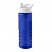 H2O Active® Eco Treble 750 ml drinkfles met tuitdeksel. Blauw, Wit