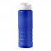H2O Active® Eco Treble 750 ml drinkfles met tuitdeksel. Blauw, Wit