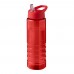 H2O Active® Eco Treble 750 ml Sportflasche mit Stülpdeckel. rot, rot