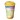 Brite-Americano® Eco 350 ml Isolierbecher mit auslaufsicherem Deckel, gelb