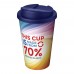 Brite-Americano® Eco 350 ml Isolierbecher mit auslaufsicherem Deckel, blau Brite-Americano® Eco 350 ml Isolierbecher mit auslaufsicherem Deckel, blau