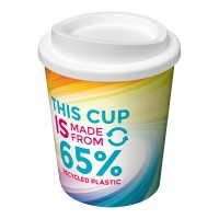Brite-Americano® Espresso Eco 250 ml geïsoleerde beker, Wit