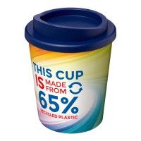 Brite-Americano® Espresso Eco 250 ml geïsoleerde beker, Blauw