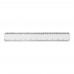 Renzo 30 cm plastic ruler, Transparent clear