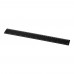 Renzo 30 cm Kunststofflineal, schwarz Renzo 30 cm Kunststofflineal, schwarz