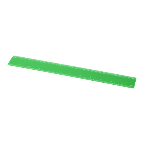 Renzo 30 cm Kunststofflineal, grün