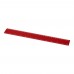 Renzo 30 cm Kunststofflineal, rot Renzo 30 cm Kunststofflineal, rot