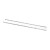 Renzo 30 cm plastic ruler, White