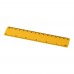 Renzo 15 cm Kunststofflineal, gelb Renzo 15 cm Kunststofflineal, gelb
