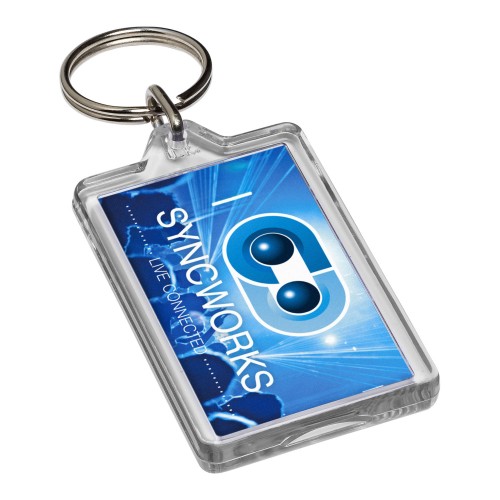 Luken G1 reopenable keychain, Transparent clear
