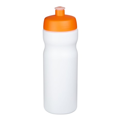 Baseline® Plus 650 ml Sportflasche. weiss, orange Baseline® Plus 650 ml Sportflasche. weiss, orange