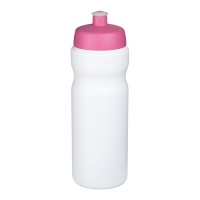 Baseline® Plus 650 ml sport bottle. White, Pink