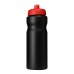 Baseline® Plus 650 ml Sportflasche. schwarz, rot