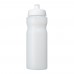 Baseline® Plus 650 ml Sportflasche. transparent, weiss