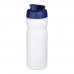 Baseline® Plus 650 ml sportfles met kanteldeksel. Wit, Blauw