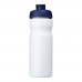 Baseline® Plus 650 ml sportfles met kanteldeksel. Wit, Blauw