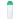 Baseline® Plus 650 ml sportfles met kanteldeksel. Wit, Groen