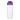 Baseline® Plus 650 ml sportfles met kanteldeksel. Wit, Paars