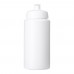 Baseline® Plus grip 500 ml sportfles met sportdeksel, Wit