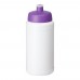 Baseline® Plus 500 ml drinkfles met sportdeksel. Wit, Paars