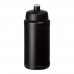 Baseline® Plus 500 ml bottle with sports lid, Black