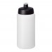 Baseline® Plus 500 ml drinkfles met sportdeksel. Transparent, Zwart