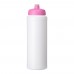 Baseline® Plus grip 750 ml Sportflasche mit Sportdeckel. weiss, rosa