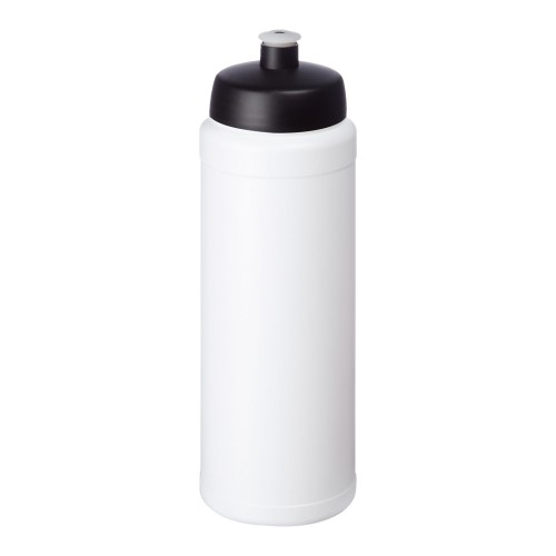 Baseline® Plus 750 ml Flasche mit Sportdeckel. weiss, schwarz