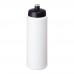 Baseline® Plus 750 ml Flasche mit Sportdeckel. weiss, schwarz